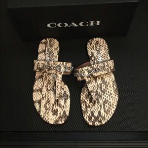 Coach sandals